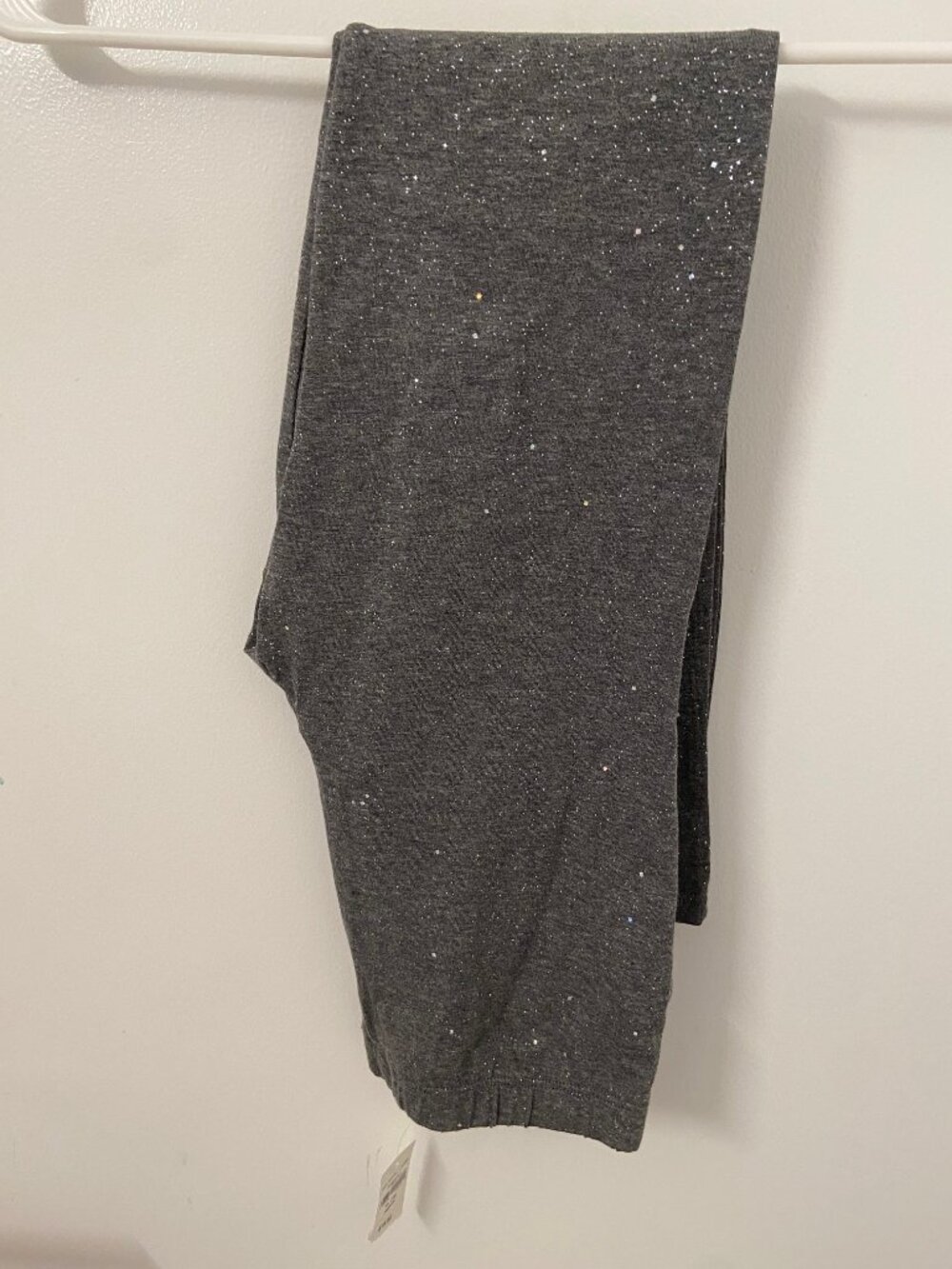 Grey leggings with silver specks